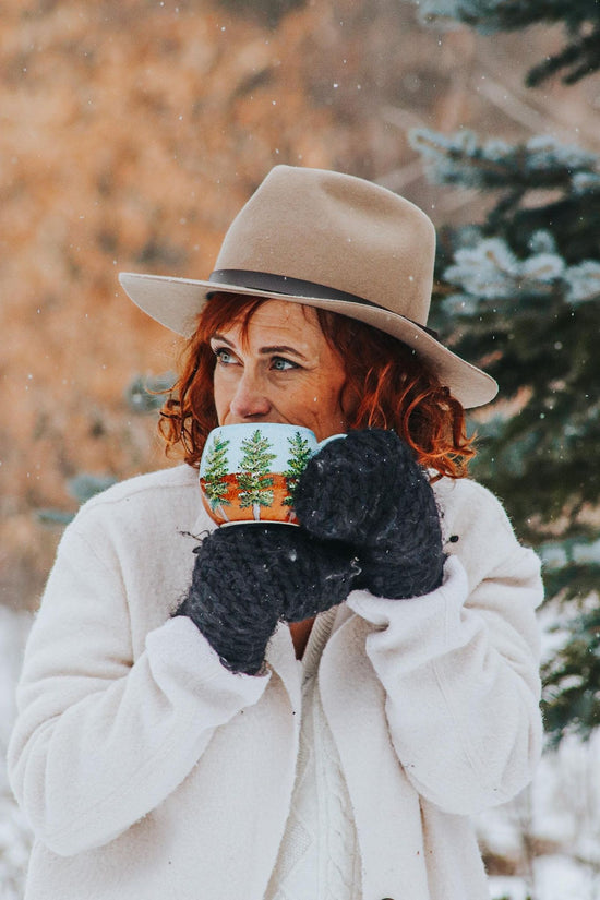 Pero tasse bleu boréal