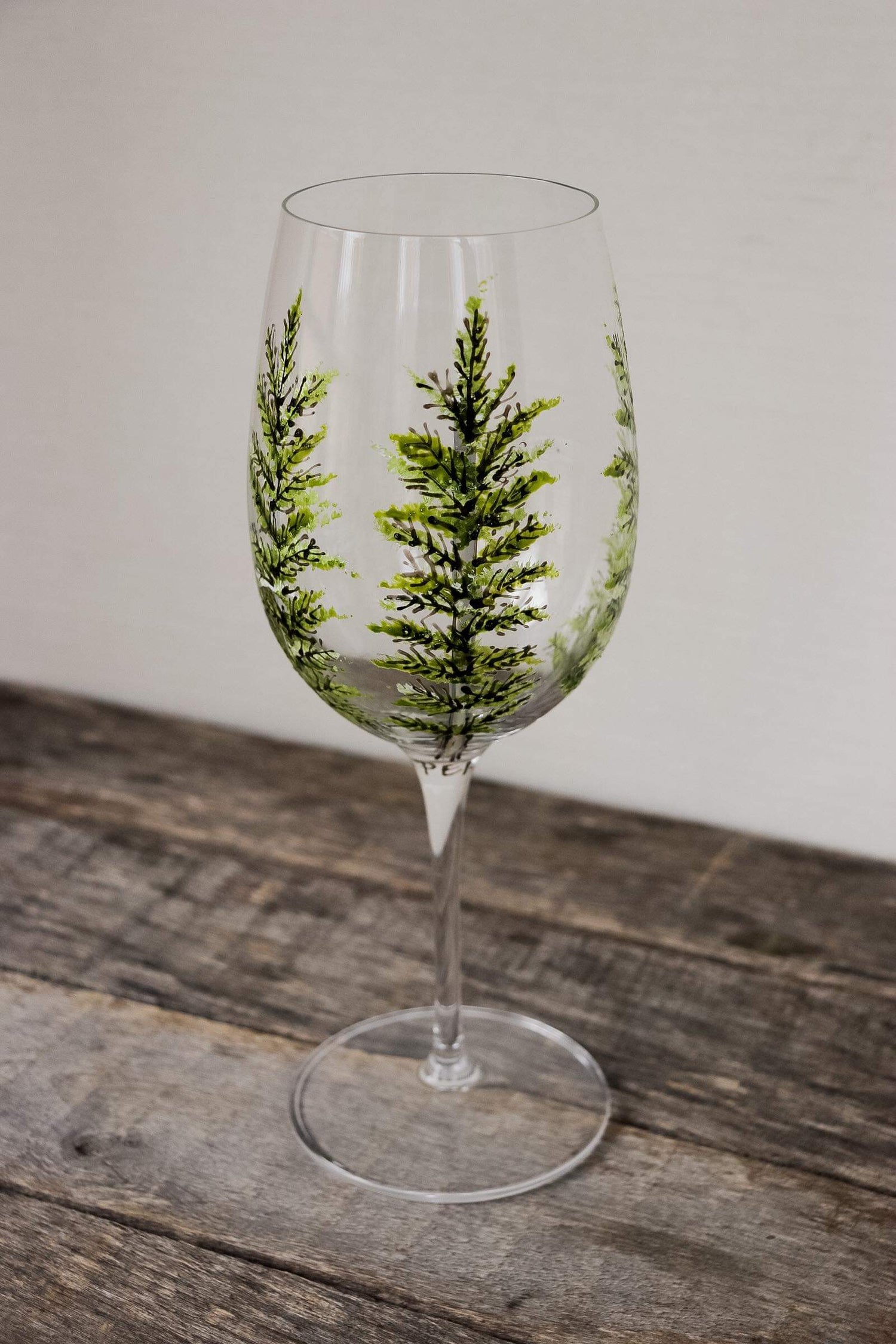 3 arbres boréal peint par Pero