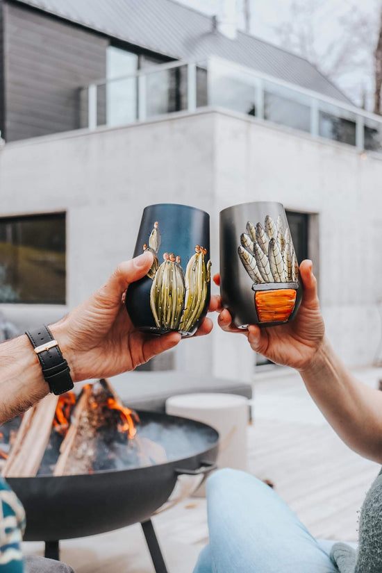 Verre isolant cactus