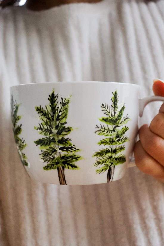 Porcelain mug, boreal collection
