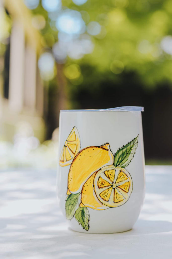 Verre isolant citron