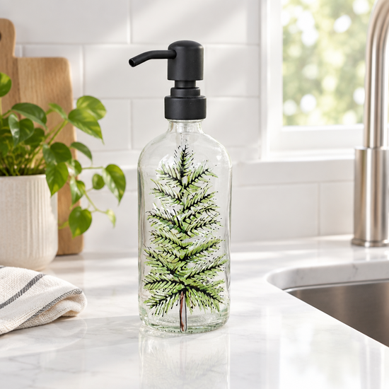 Boreal design soap dispenser