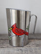 Cardinal design steel milk bag pitcher