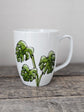 Porcelain cup botanical collection