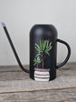 Botanical design watering can
