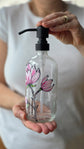 Sunflower Design Soap Dispenser