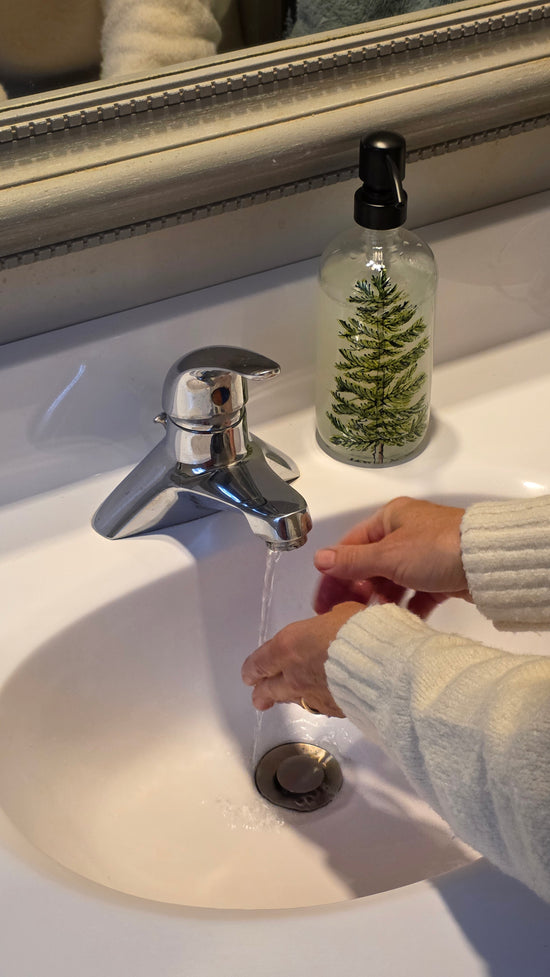 Boreal design soap dispenser