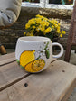 Stoneware mug | lemon |