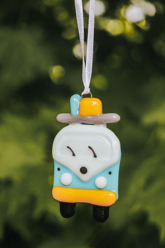 Ornement Westfalia turquoise et jaune