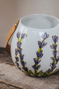 Wall mounted planter small size design lavender