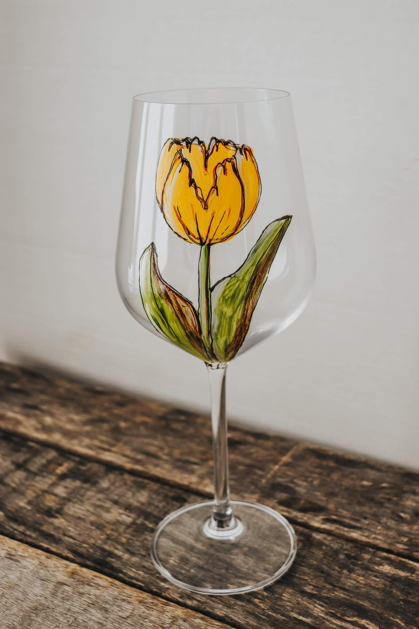 tulipe peint à la main par Pero par Sophie Perreault