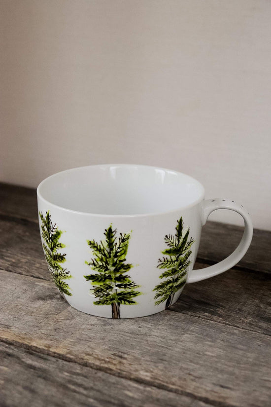 Porcelain mug, boreal collection